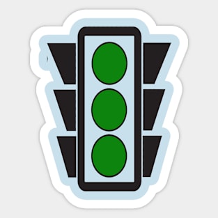 Green Light Sticker